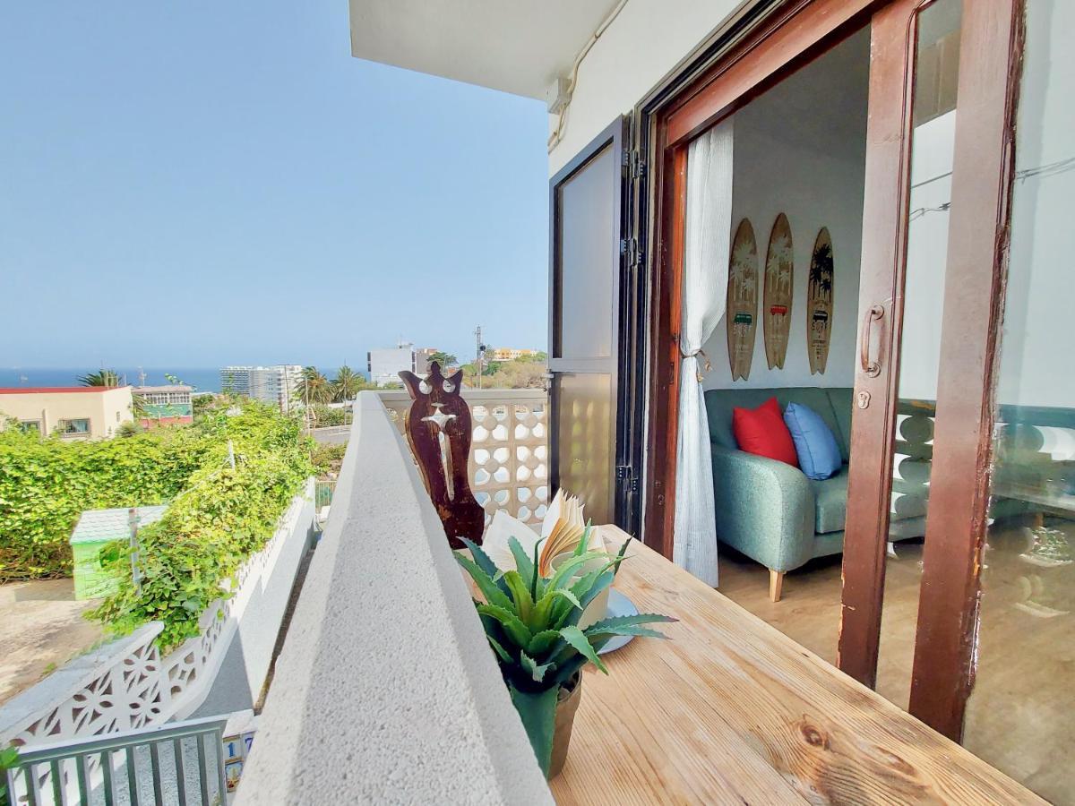 Casa Ana con balcón Punta Del Hidalgo Exterior foto